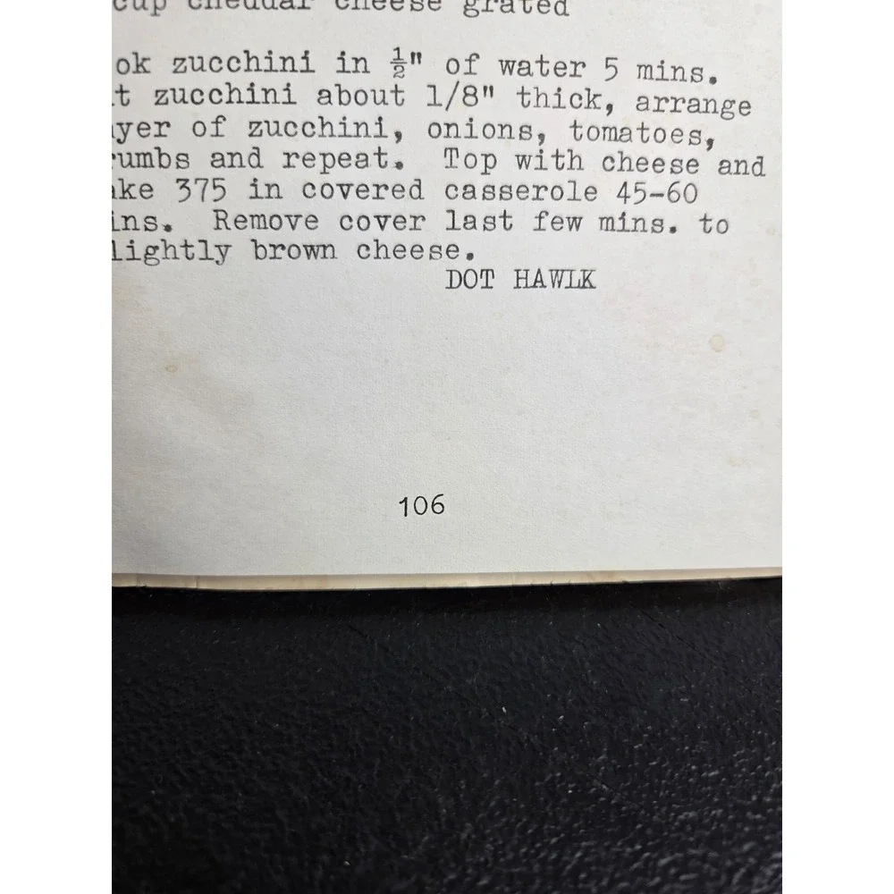 New Hackensack Reformed Church Cookbook Wappingers Falls, New York Vintage‎